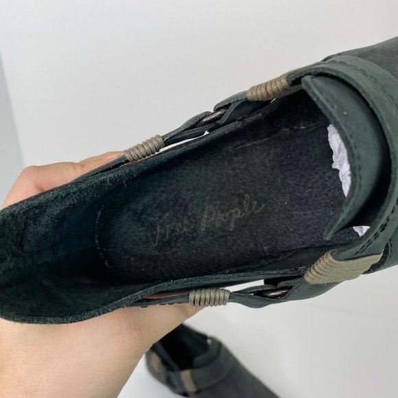 Free People Navy Blue Mandalyn Ankle Boots - Picture 2 of 12